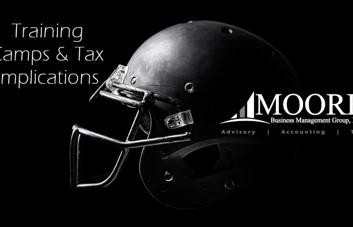 Sports Training Camp and Tax Implication