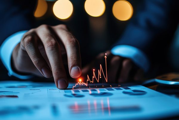 closeup-hands-reviewing-risk-premium-analysis-report-with-cost-projections-risk-factors-highlighted-red