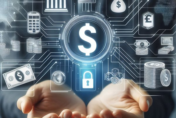 man-holds-coin-his-hands-with-dollar-sign-background